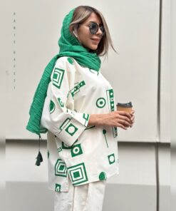 Alternative view of شومیز آستین کیمونو