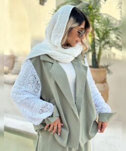 Alternative view of کت آستین گیپور