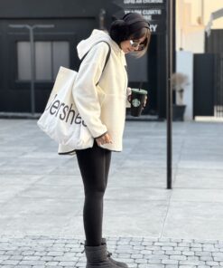 Alternative view of هودی نیم زیپ تدی