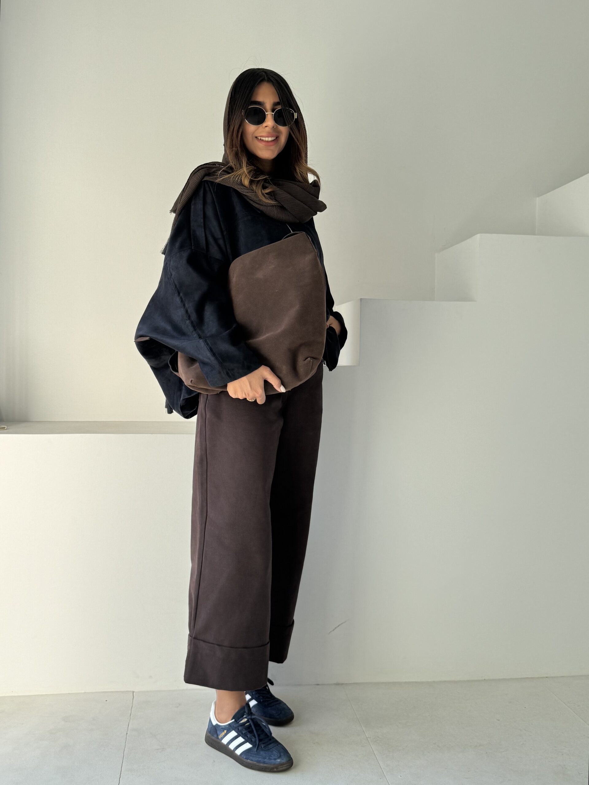 شلوار کتان پاکتی