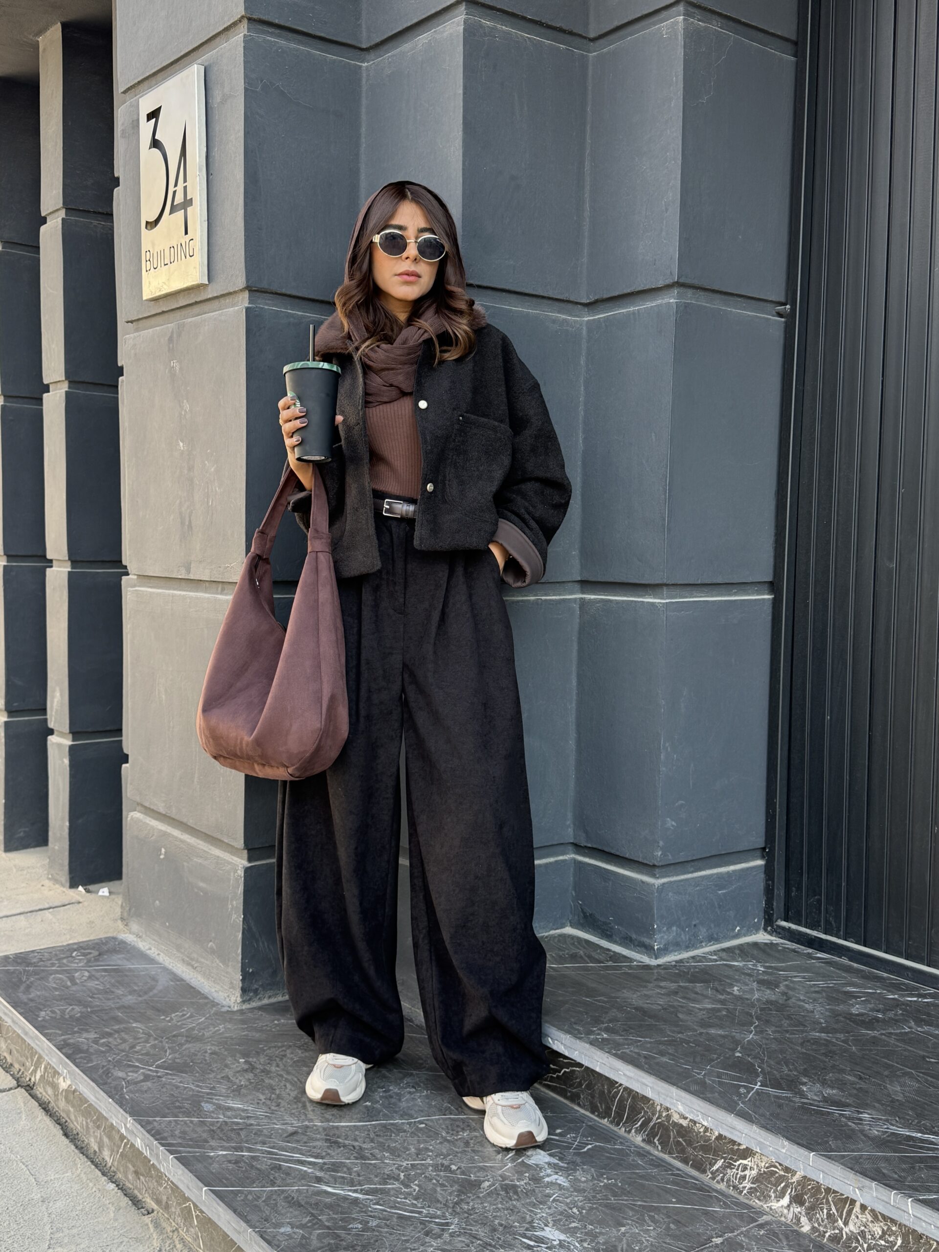 کت تدی یقه خز - Image 7