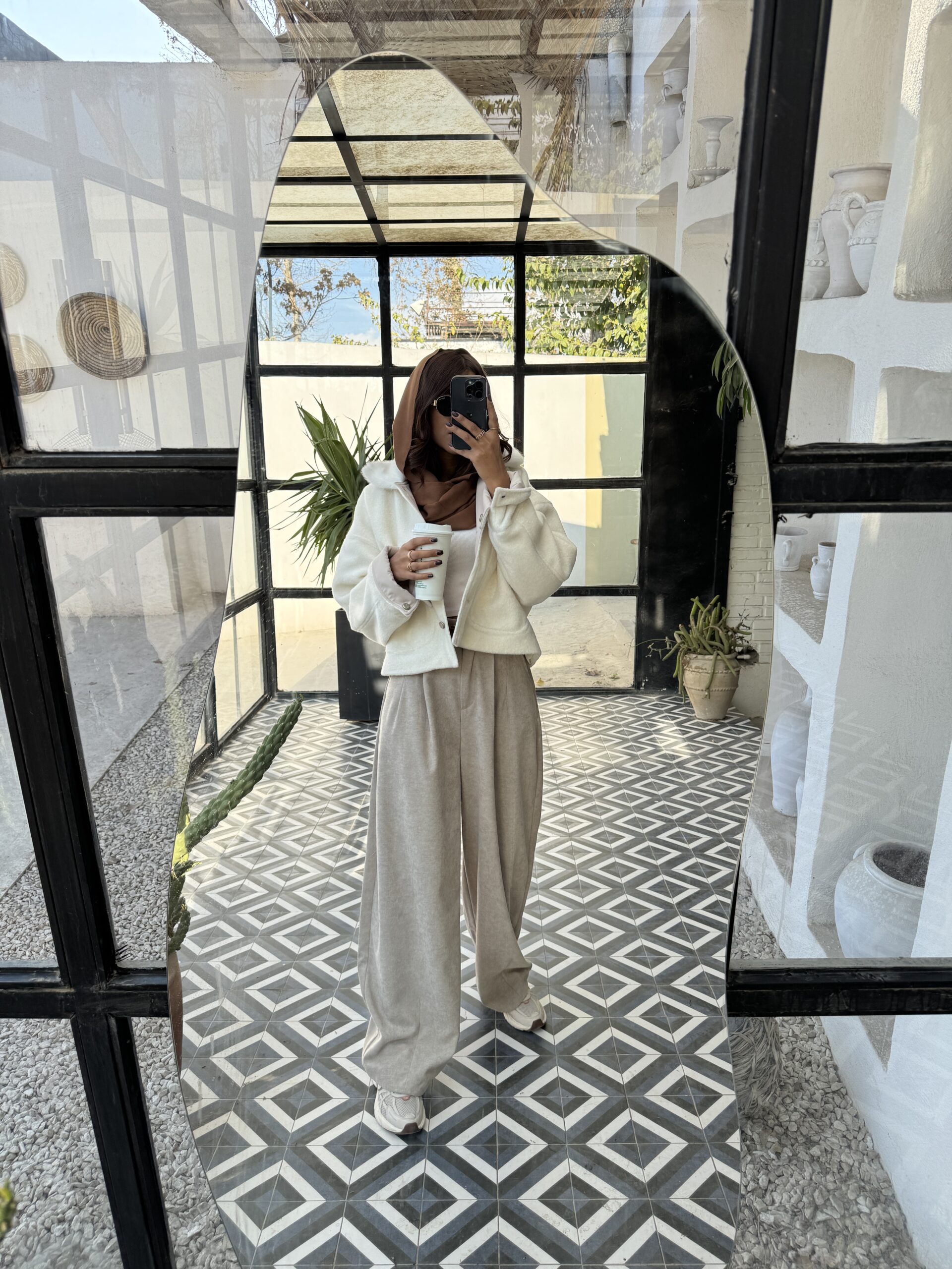 شلوار خمره ای مخمل - Image 9