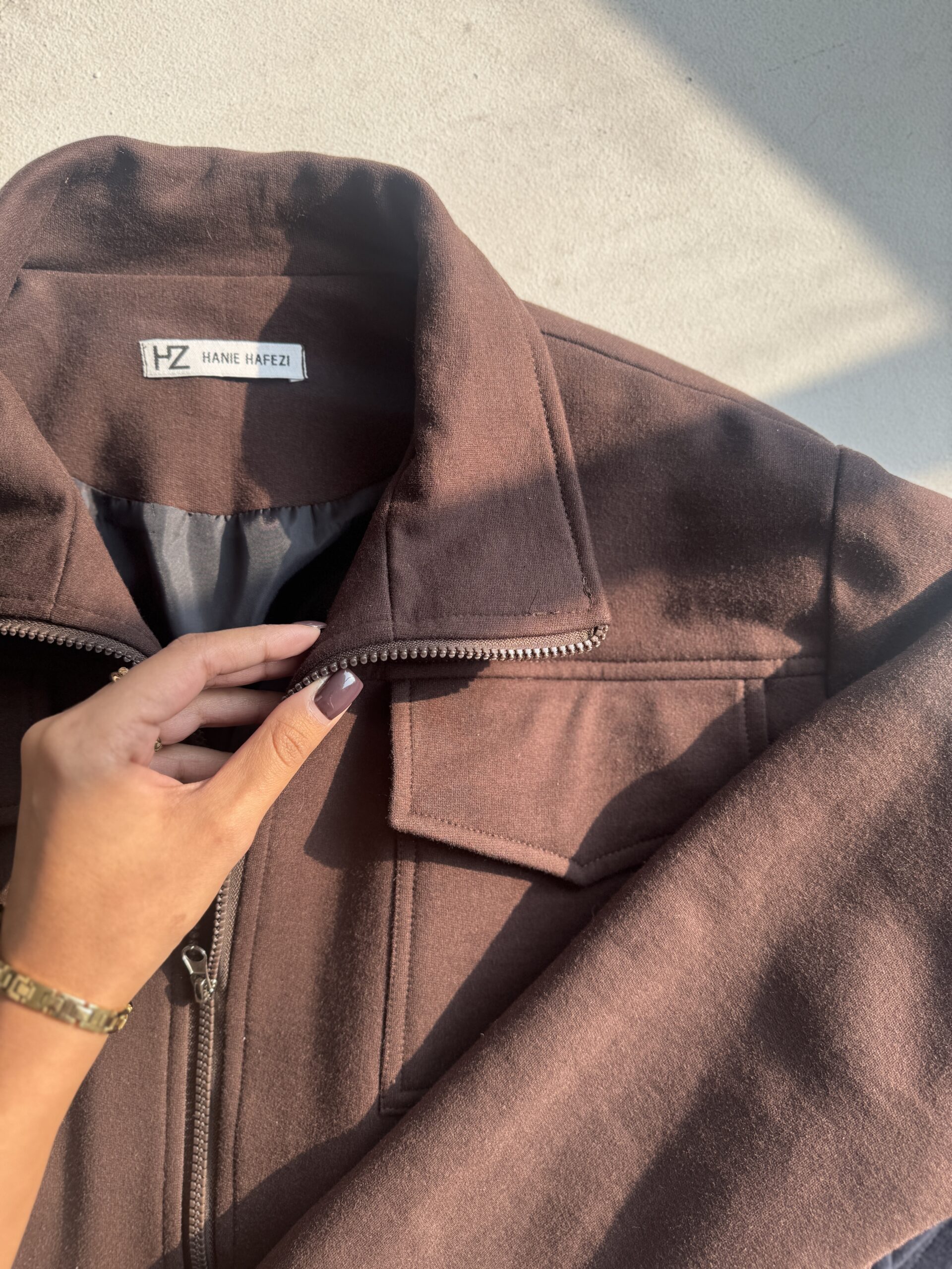 ست بامبرجکت و شلوار دورس لارا - Image 7