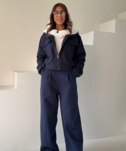 Alternative view of ست بامبرجکت و شلوار دورس لارا