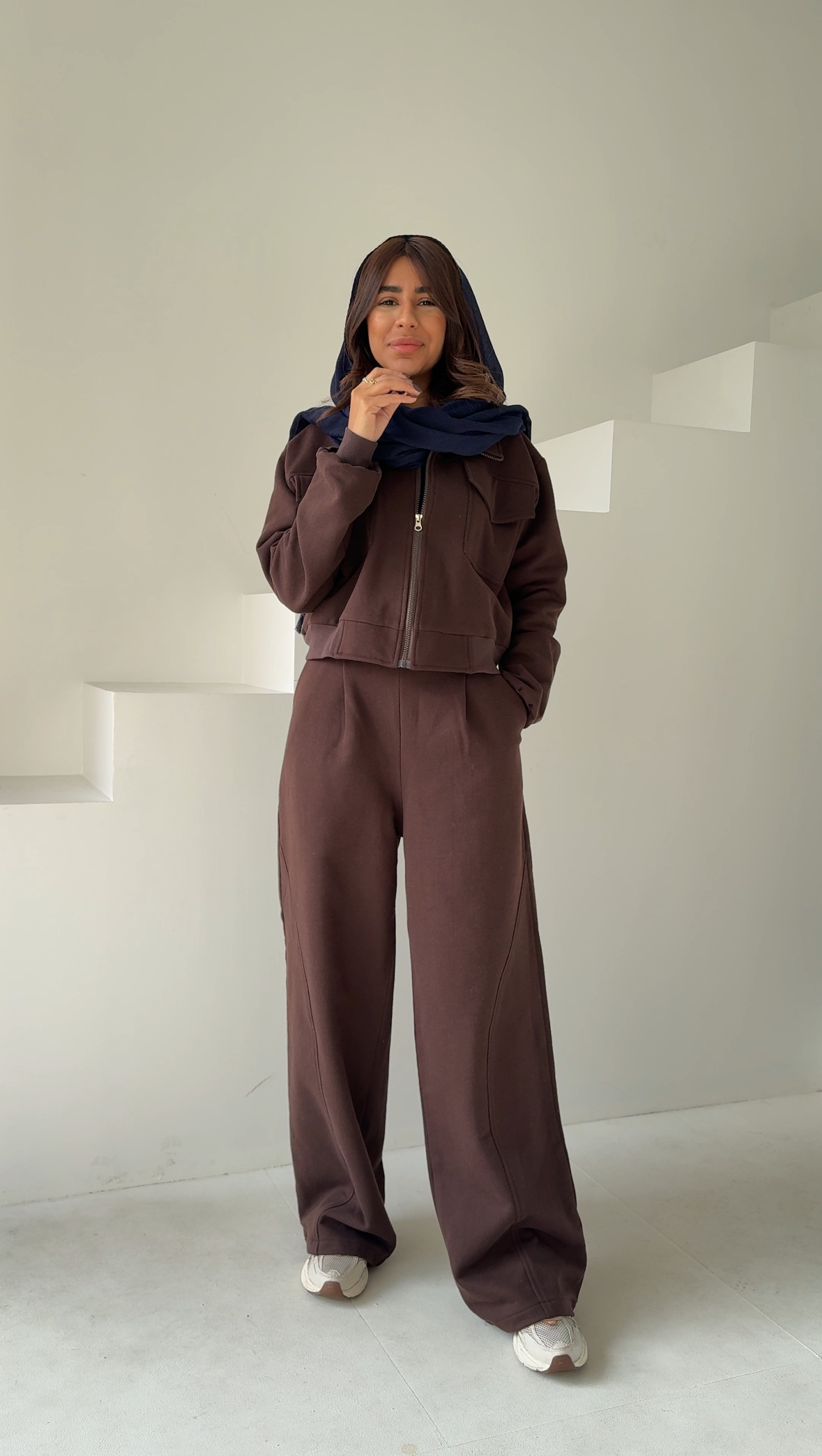 ست بامبرجکت و شلوار دورس لارا - Image 6