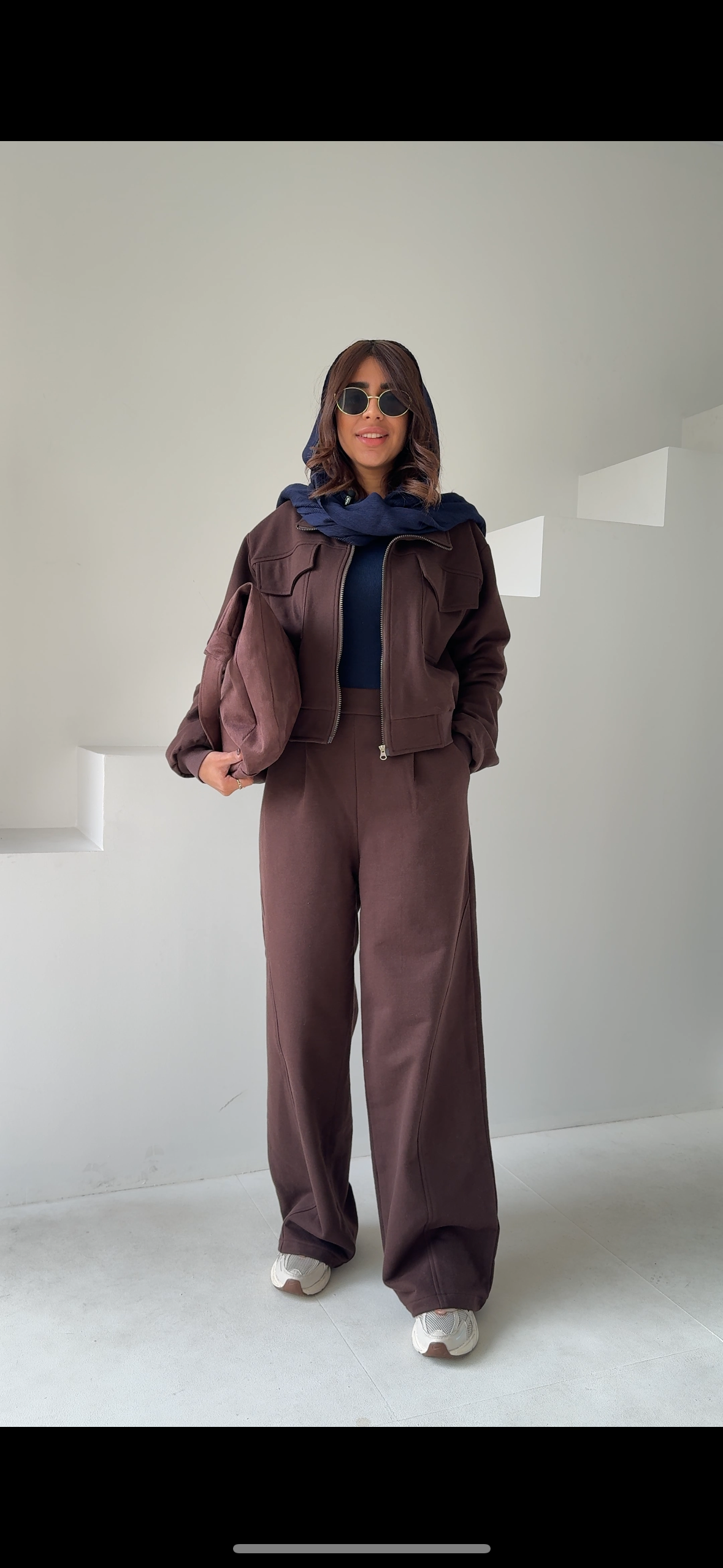 ست بامبرجکت و شلوار دورس لارا - Image 5